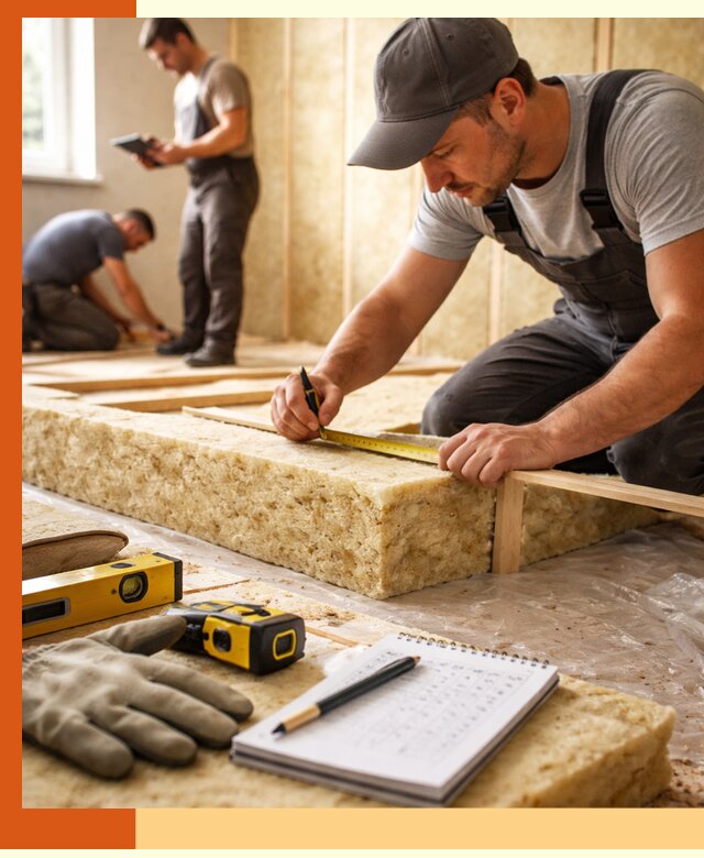 Расчет толщины утеплителя для зданий и помещений в Владикавказе